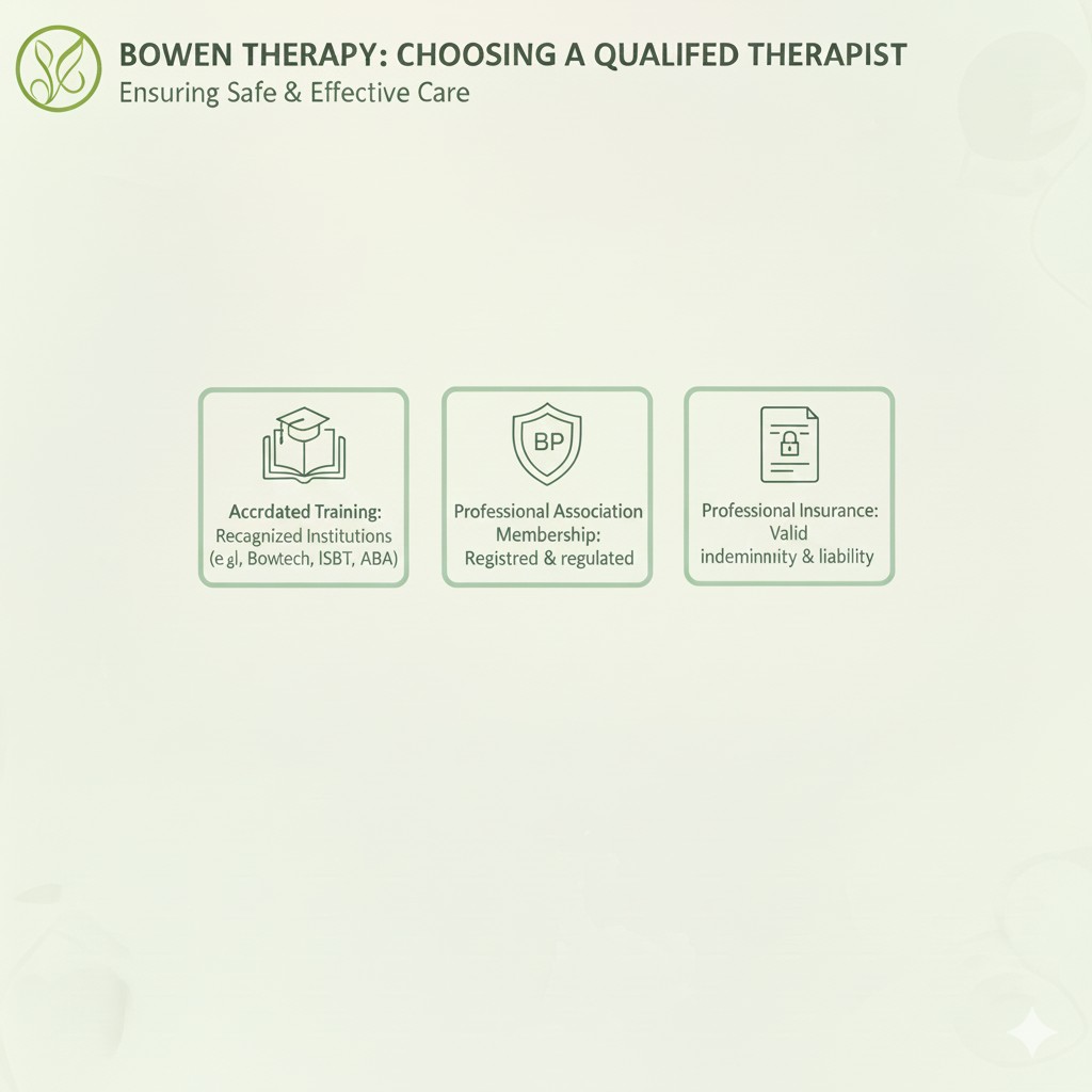 Choosing a Qualified Therapist